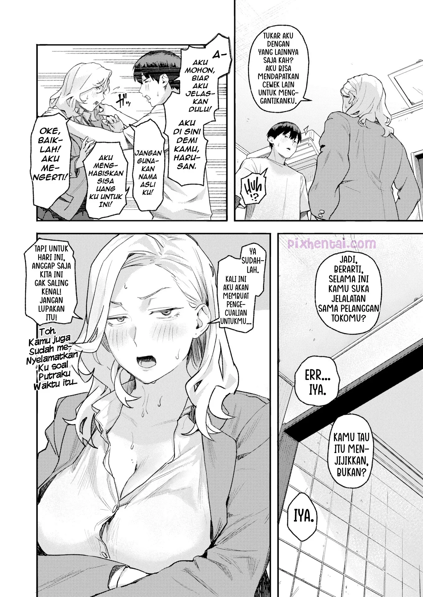 Komik hentai xxx manga sex bokep Omise de au Onna I wanna be pampered by this hot MILF 12